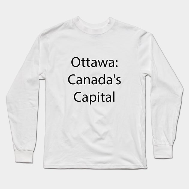 Canada Quote 2 Long Sleeve T-Shirt by Park Windsor